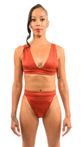 Santorini Sunset Bikini Top